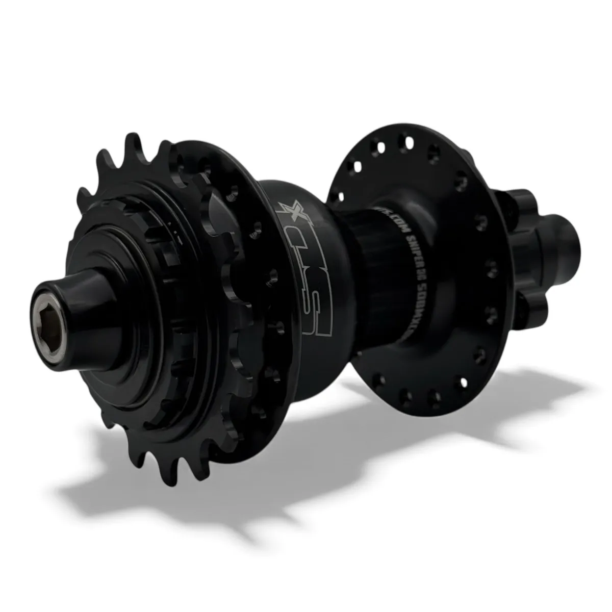 SD-X Sniper Expert Disc Rear Hub 10 mm Black